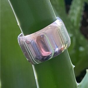 Sterling Silver Band Ring Size 9